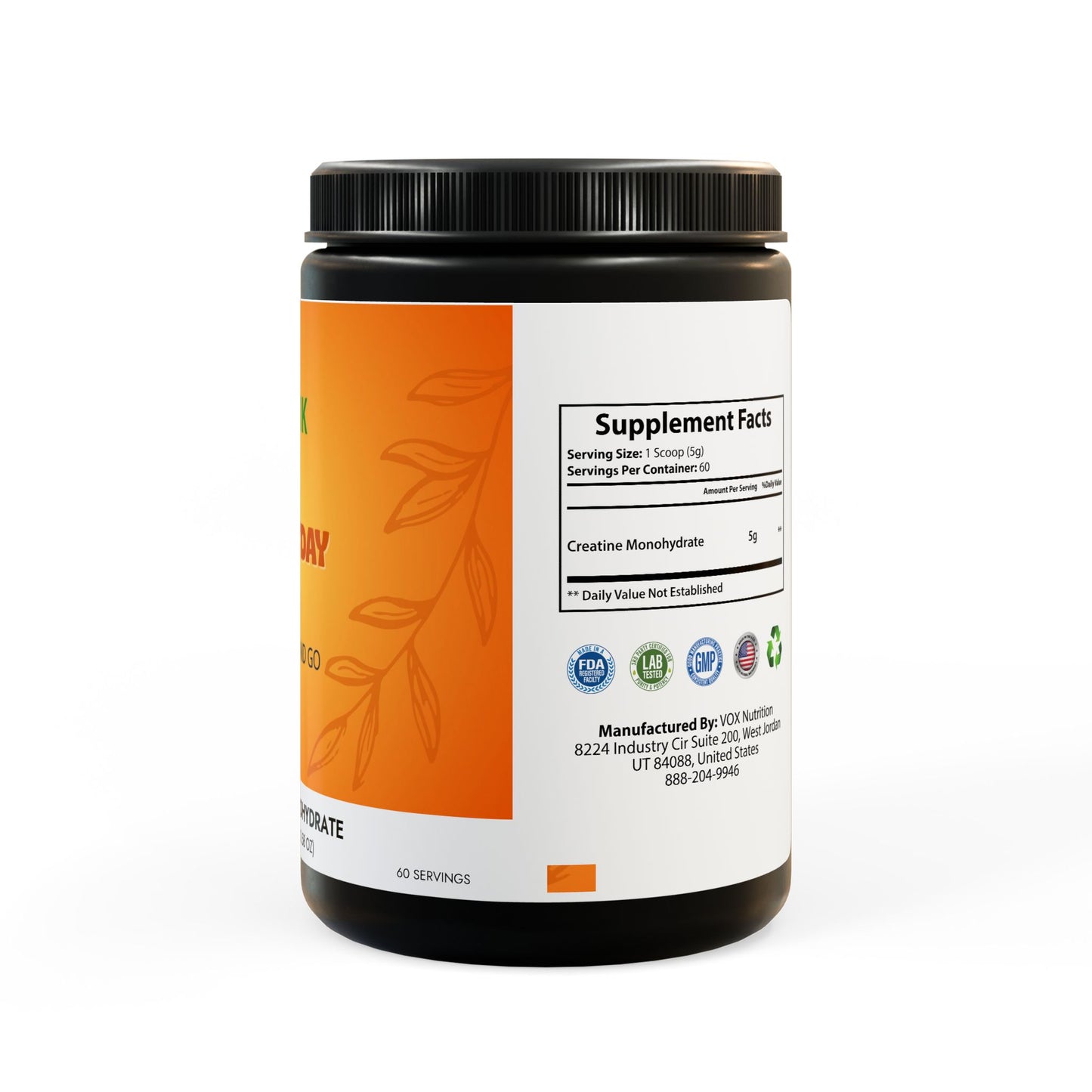 BOOSTDAY Creatine Monohydrate Supplement (300g, 10.58oz)