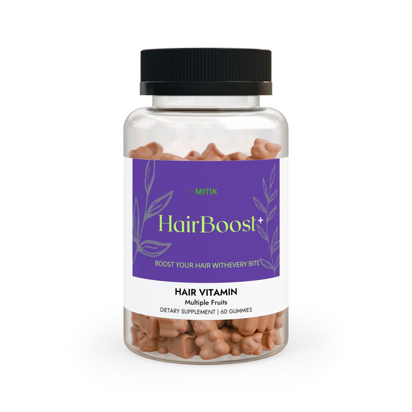HAIRBOOST PLUS  Hair Vitamin Gummies (60 Gummies)