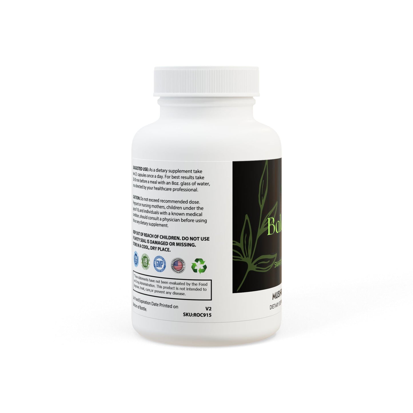 BALANCESI Mushroom Blend Supplement (60 Capsules)