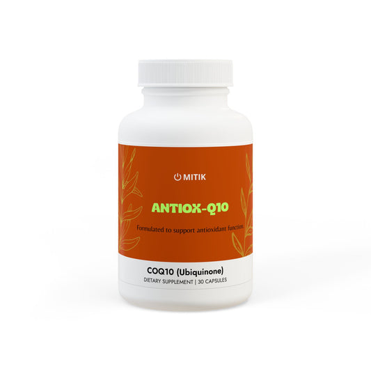ANTIOX-Q10  (Ubiquinone) Supplement (30 Capsules)